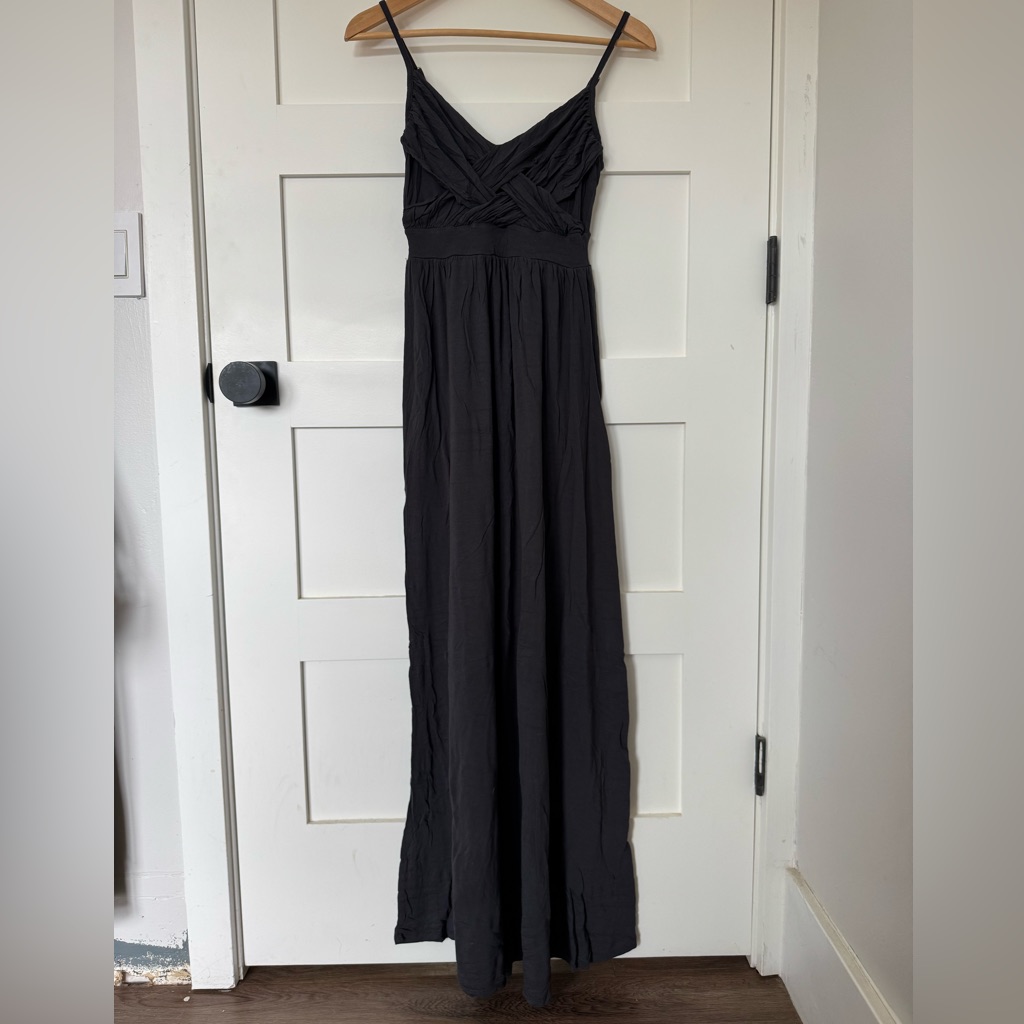 New York & Company Black Maxi Dress